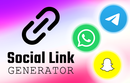 Social Link Generator